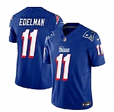Men & Women & Youth New England Patriots #11 Julian Edelman Blue 2023 F.U.S.E. Vapor Limited Jersey,baseball caps,new era cap wholesale,wholesale hats